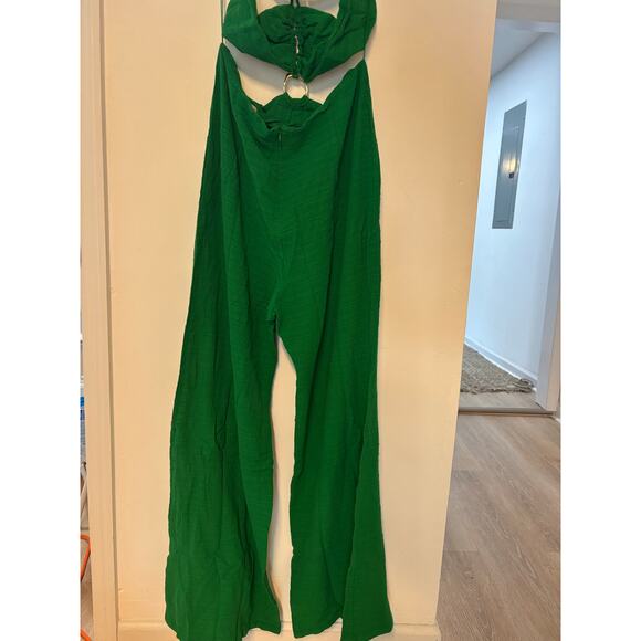 NWT Rumer Amoura Jumpsuit In Green Size XL - Picture 7 of 10